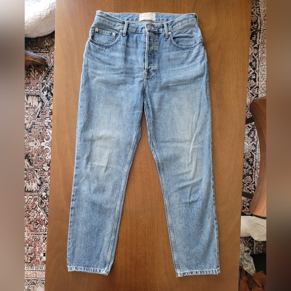 Everlane The 90s Cheeky Jean in 28 Regular Vintage Mid-Blue Wash